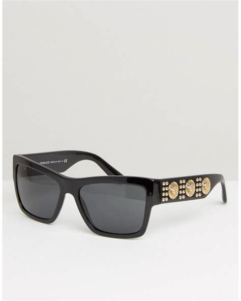 men's versace square sunglasses|versace sunglasses official site.